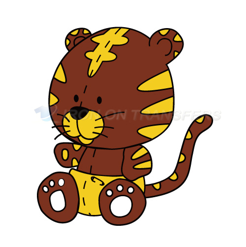 Tiger Iron-on Stickers (Heat Transfers)NO.8898